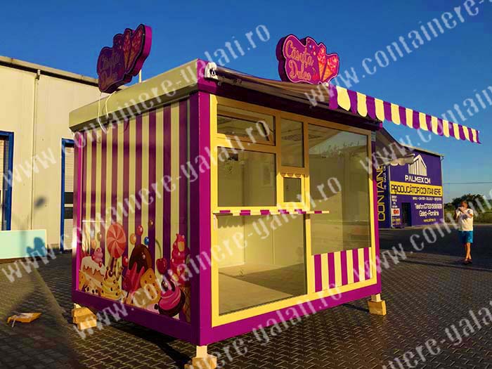 containere magazin cofetarie Botosani